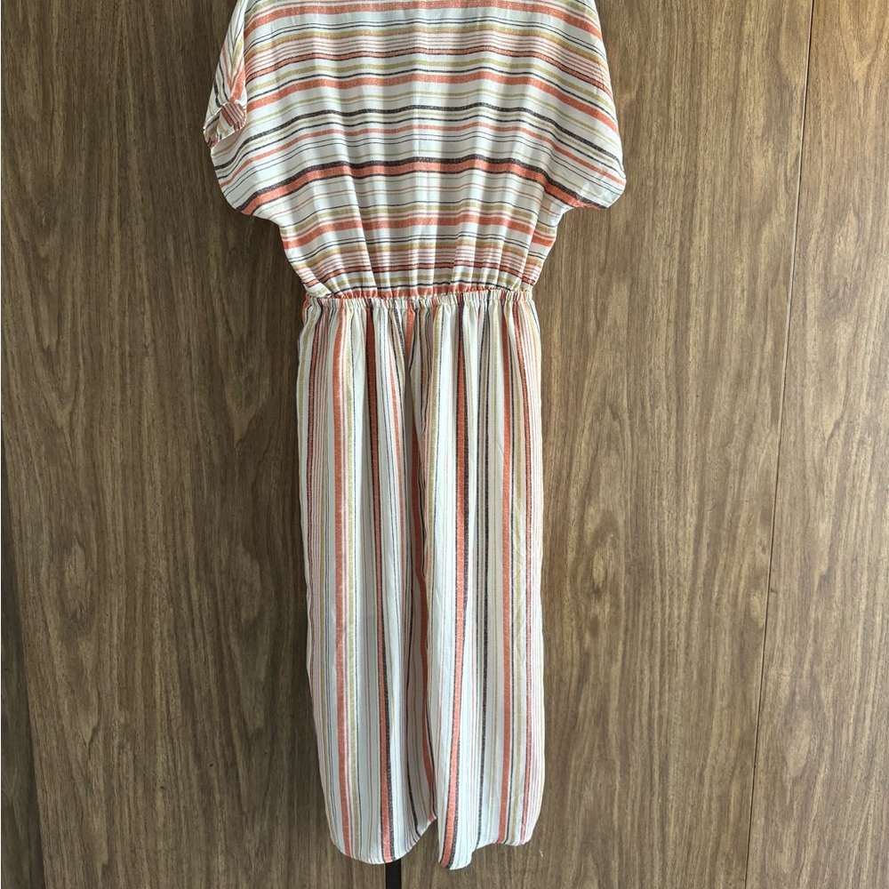 Perseption Concept Multicolor Striped Maxi Dress - image 2